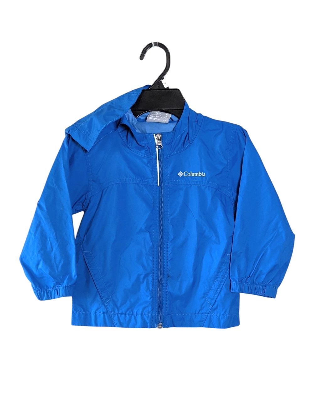 Columbia Boys Blue Rain Jacket Size 3T